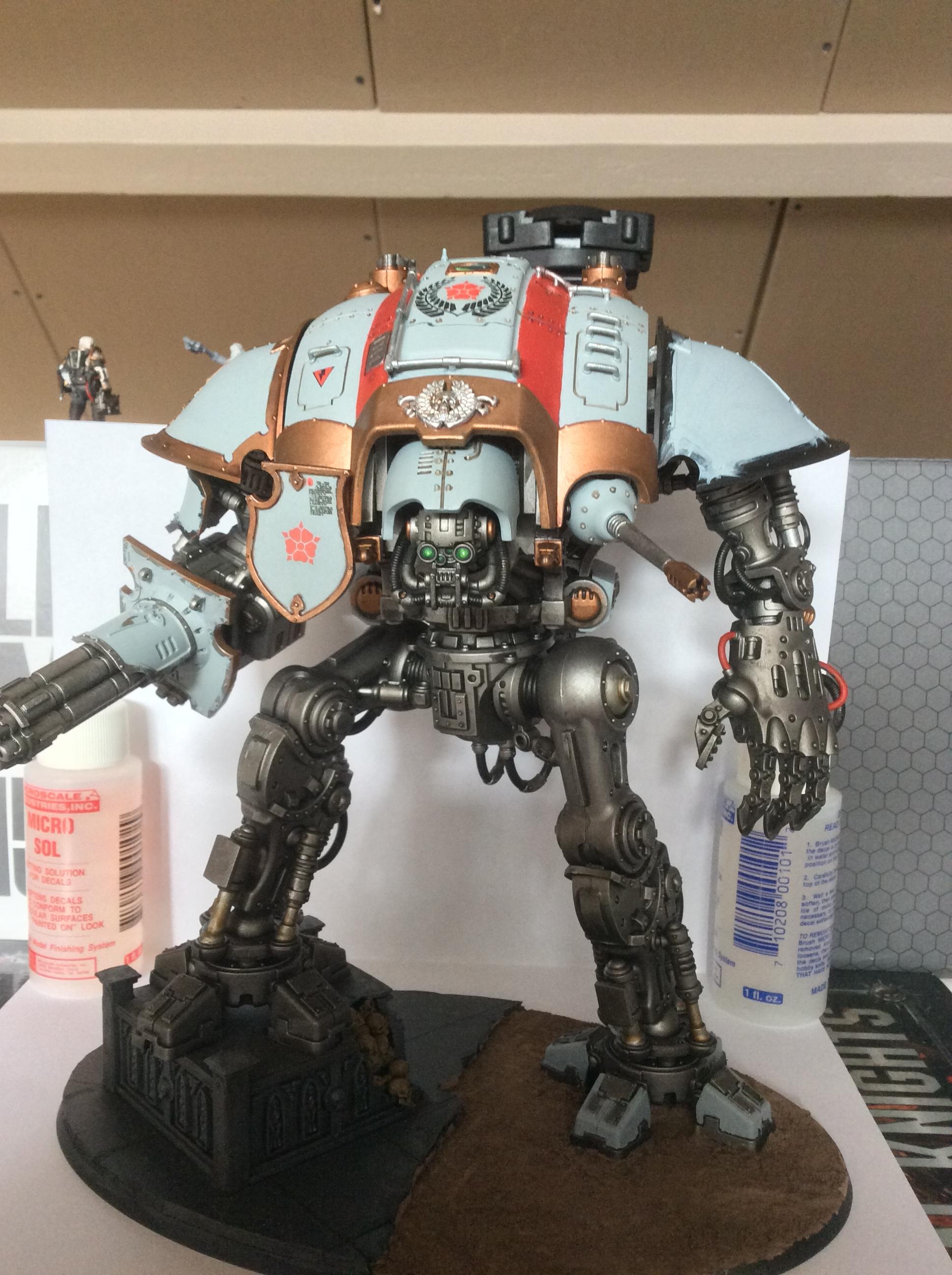 Imperial Knights, Warden, Warhammer 40,000 WIP Warden (front